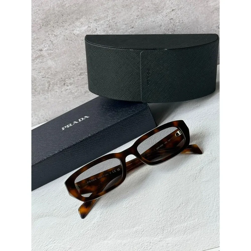 NEW Prada PR B06S Sunglasses in Havana Brown Grey